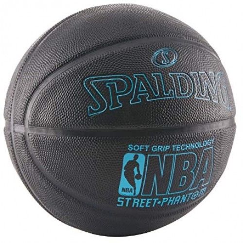 2019 Spalding NBA Street Phantom Outdoor Basketball Neon Blue/Black, 29