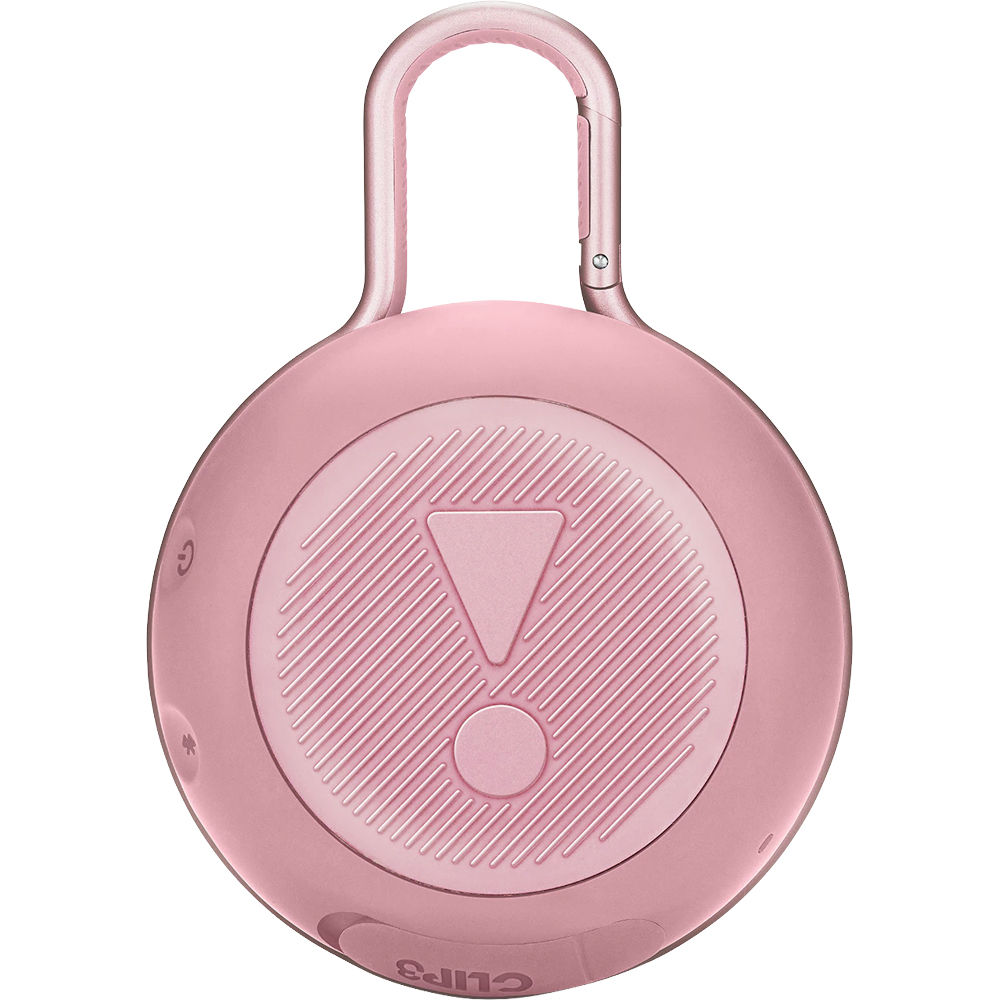 JBL Clip 3 Portable Waterproof Wireless Bluetooth Speaker, Pink ...