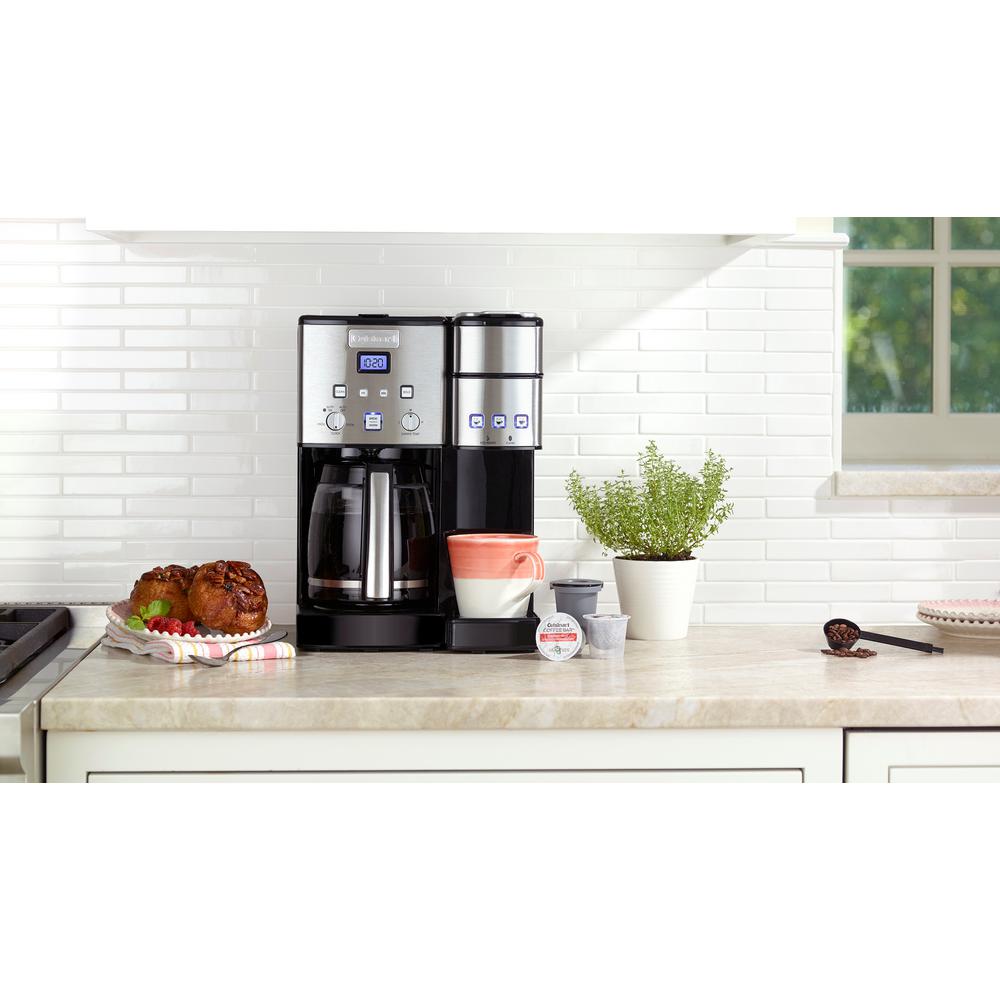 cuisinart premium single serve stainless steel coffee maker