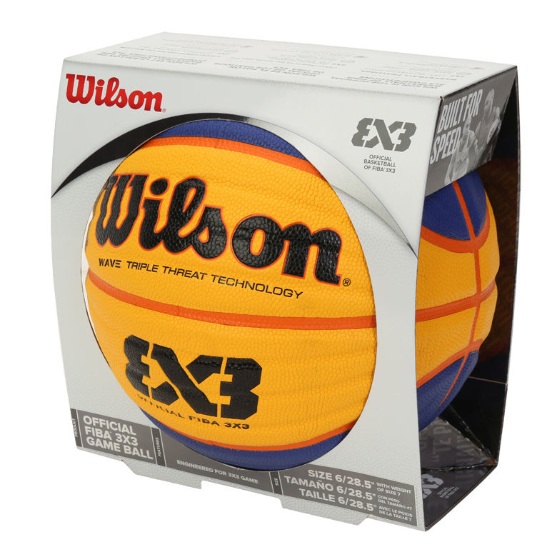 2019 Wilson FIBA 3x3 Official Game Basketball, 28.5"