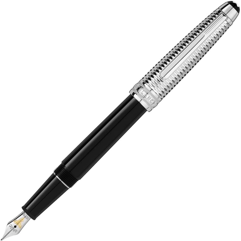 筆記具 Montblanc Meisterstuck Montblanc Meisterstück Doué Geometry Classique Fountain Pen M Nib