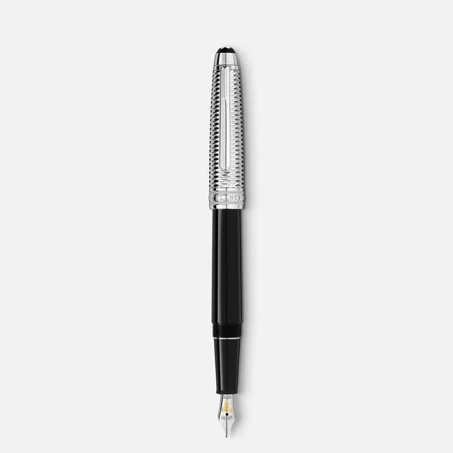 筆記具 Montblanc Meisterstuck Montblanc Meisterstück Doué Geometry Classique Fountain Pen M Nib