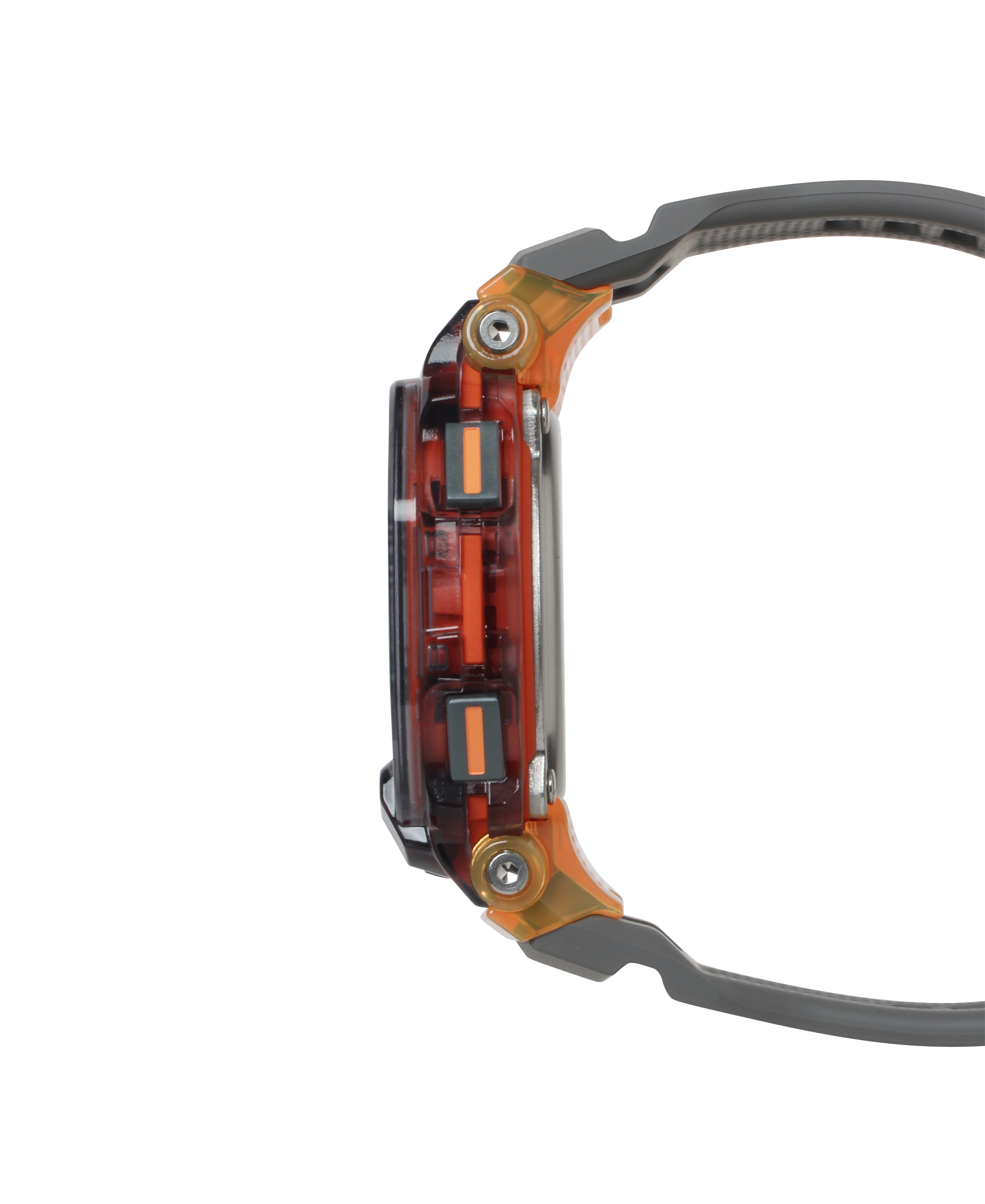Casio G-Shock Move Digital Transparent Orange / Gray Men's Watch